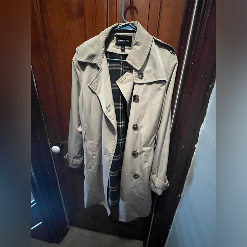 London Fog Trench Coat with a removable wool lining